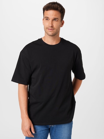 ABOUT YOU T-Shirt 'Elijah' in Schwarz: predná strana