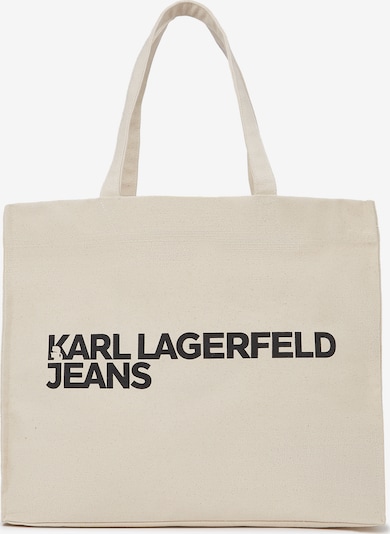 KARL LAGERFELD JEANS Shopper torba u bež / crna, Pregled proizvoda