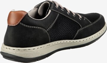 Rieker Sportovní šněrovací boty – černá