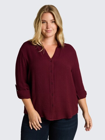 Chemisier Tom Tailor Women + en rouge : devant