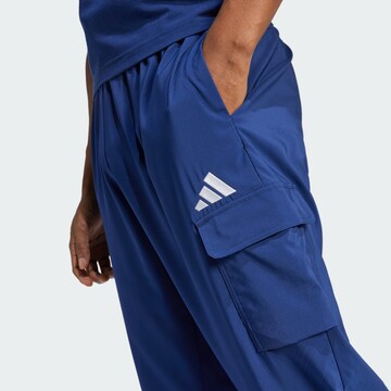 Tapered Pantaloni sportivi 'Essentials' di ADIDAS SPORTSWEAR in blu