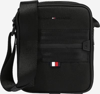 TOMMY HILFIGER Чанта за през рамо тип преметка в червено / черно / бяло, Преглед на продукта