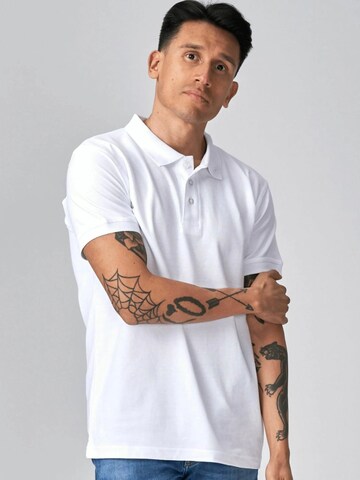 TEESHOPPEN Polo shirt ' Basic Polo ' in Weiß: Vorderseite