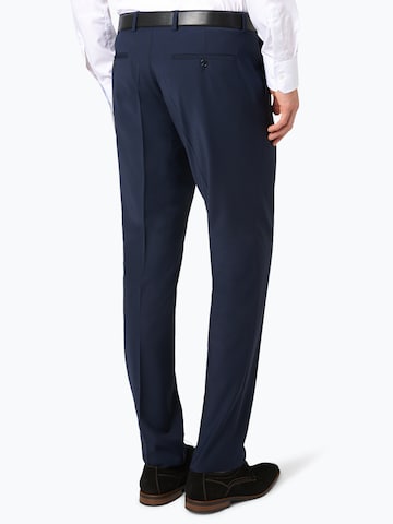 CG CLUB OF GENTS Regular Pleated Pants 'Cedric' in Blue