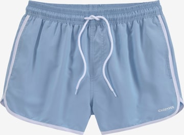 CHIEMSEE Plavecké šortky – modrá: přední strana