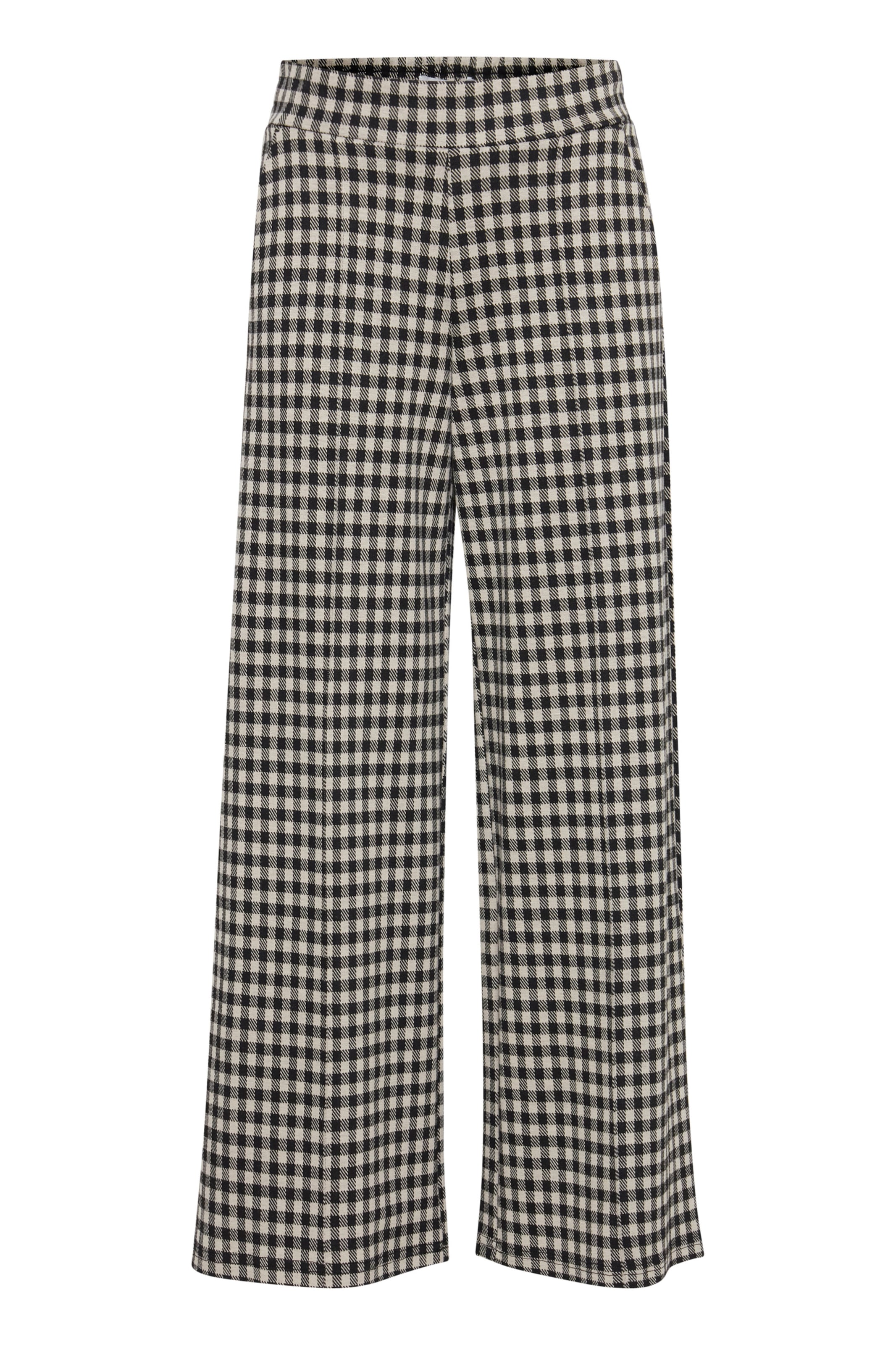 ICHI Hose 'KATE ' in Schwarz: Vorderseite