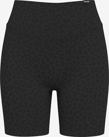 Leggings ' Velvara ' Smilodox en noir : devant