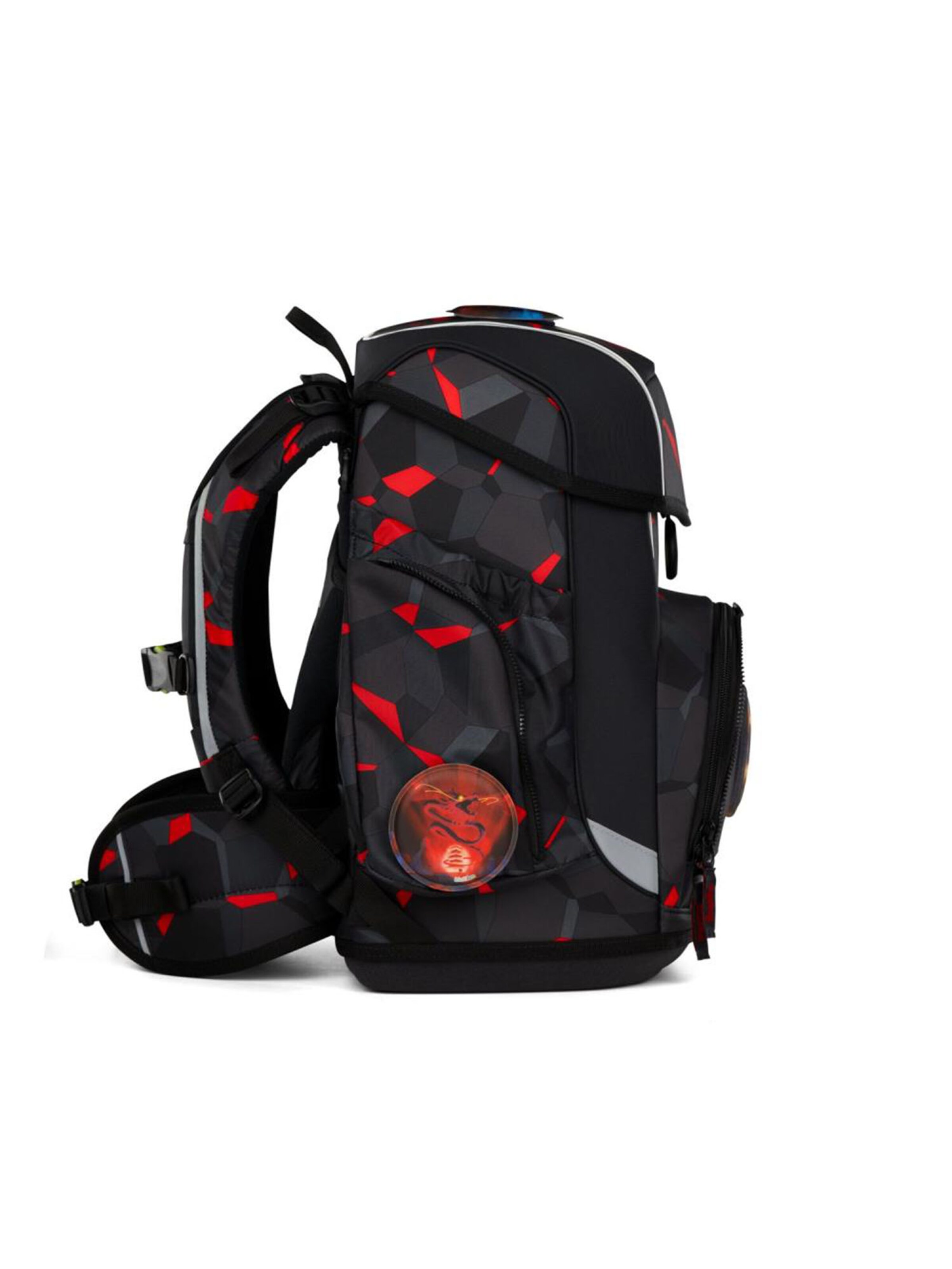 ergobag Rucksack 'Cubo Set 5 tlg'‌‌‌‌‌‌‌‌‌ in Grau