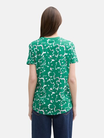 T-shirt TOM TAILOR DENIM en vert