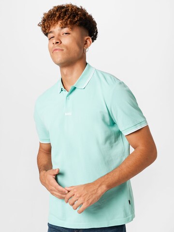BOSS - Camisa 'Chup' em verde: frente