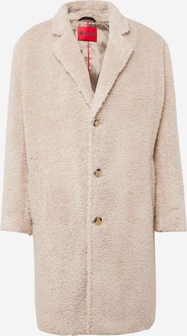 HUGO Red Between-seasons coat 'Merlon' in Beige: front