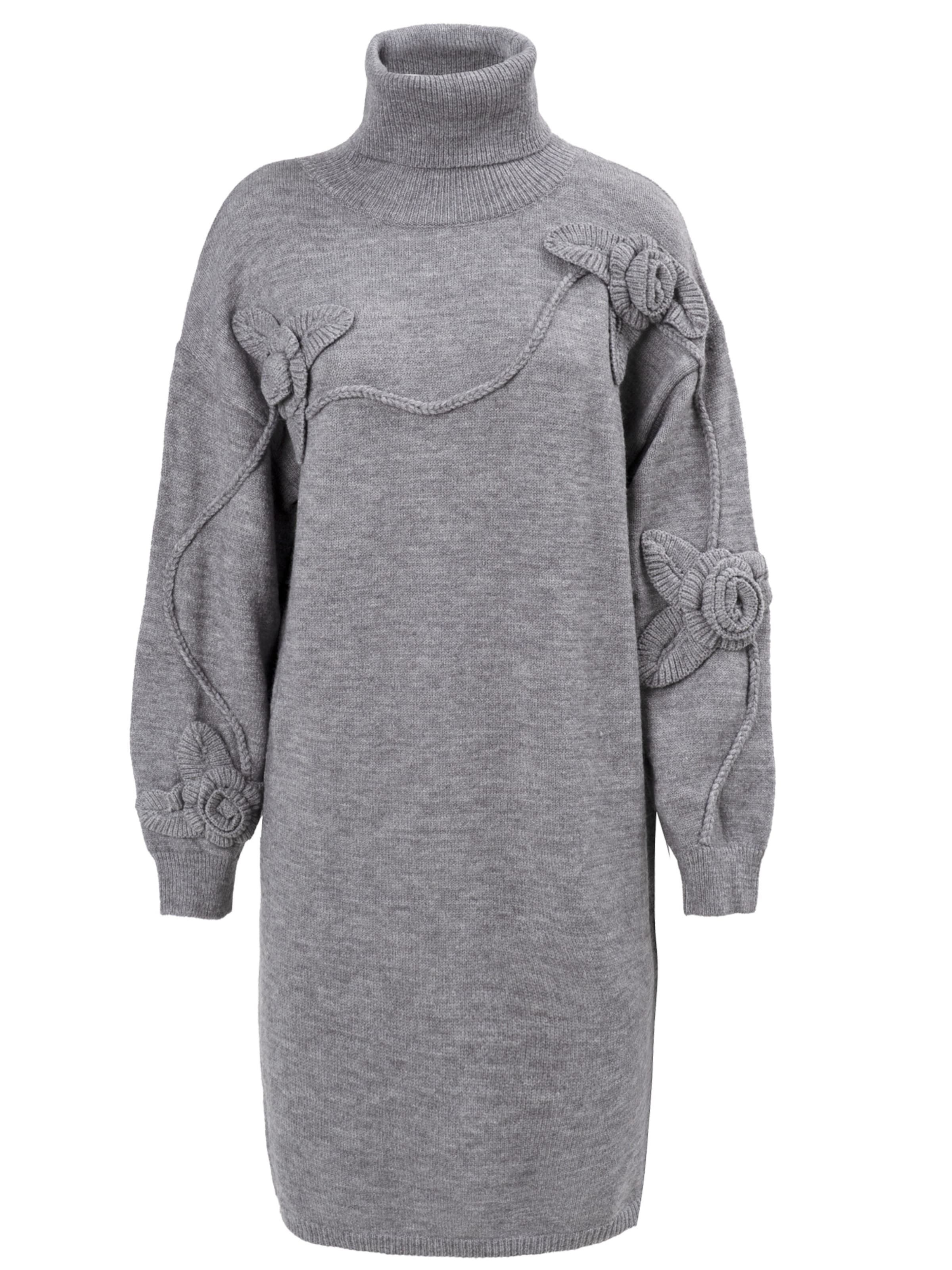 Influencer Šaty – šedá: přední strana