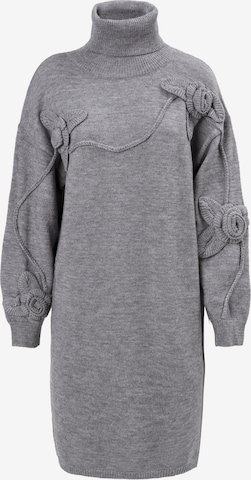 Influencer Mekko värissä harmaa: etupuoli