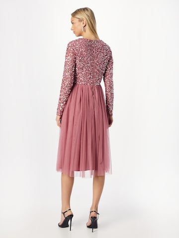 Maya Deluxe Cocktail Dress in Pink