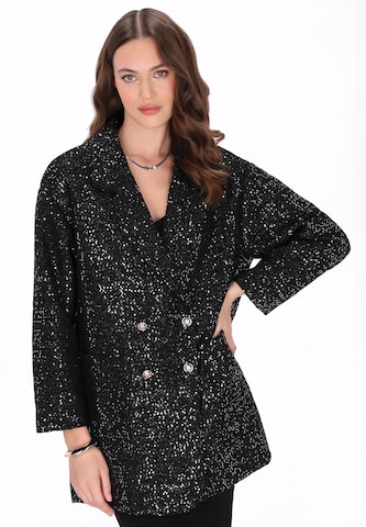 Blazer faina en noir : devant