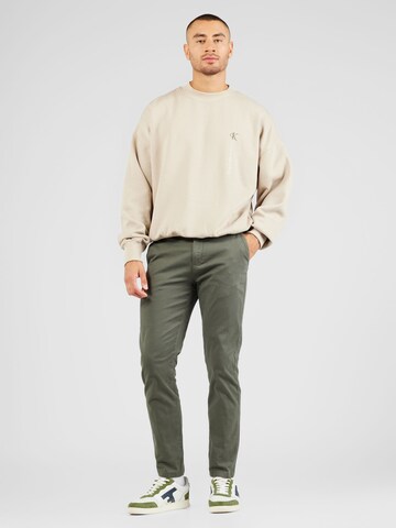 Lindbergh Slimfit Chino in Groen