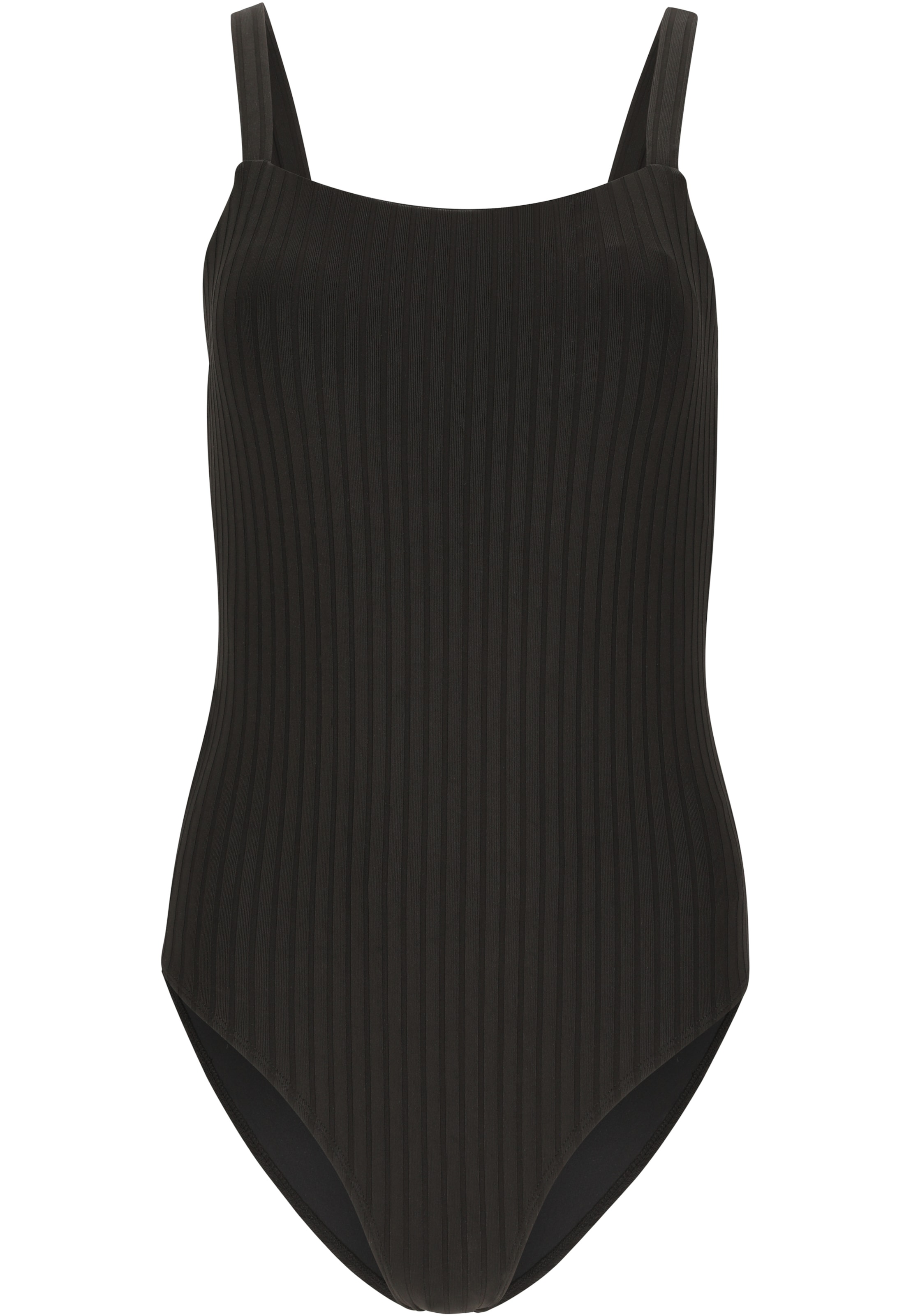 Athlecia Badeanzug 'Florita' in Schwarz: Vorderseite