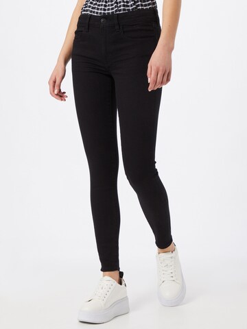 American Eagle Skinny Jeans in Zwart: voorkant