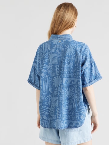 ROXY Blouse 'BEACH NOSTALGIA' in Blauw