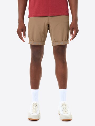 VAUDE Regular Outdoor trousers in Brown