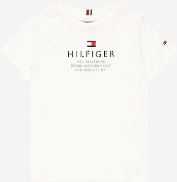 TOMMY HILFIGER Tričko – bílá: přední strana