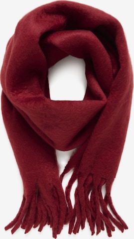 SOAKED IN LUXURY - Cachecóis 'SLHinya' em vermelho: frente