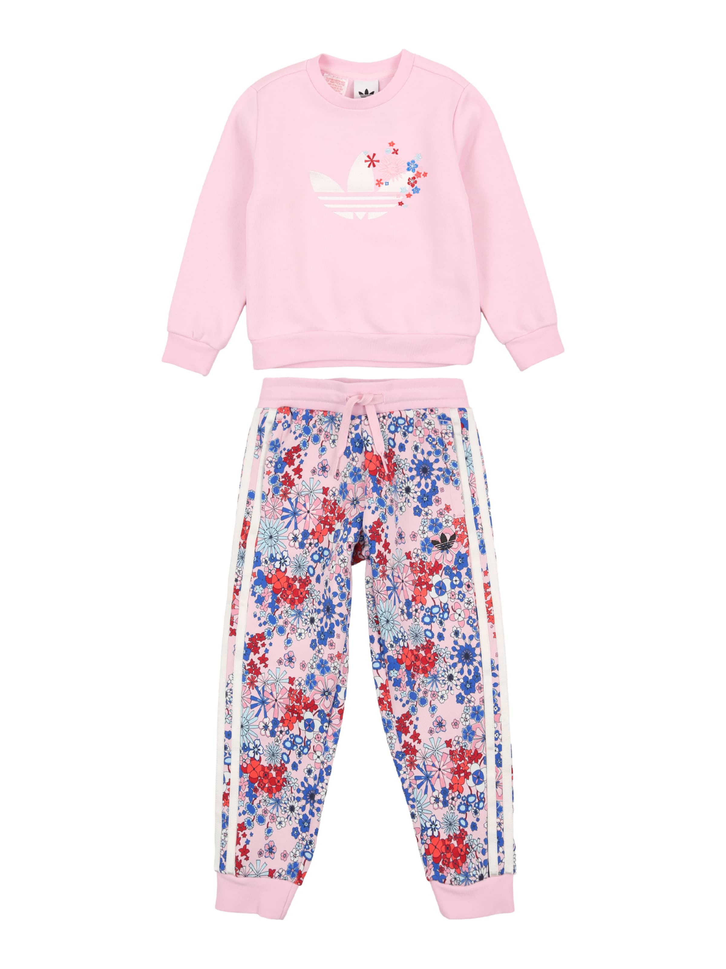 ADIDAS ORIGINALS Joggingová souprava 'Adidas Originals x Liberty London' – pink: přední strana