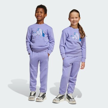 Survêtement 'Adidas x Disney Lilo and Stitch' ADIDAS SPORTSWEAR en violet : devant