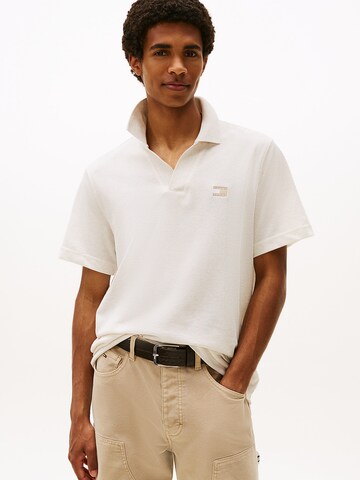 Tommy Jeans Shirt in Wit: voorkant