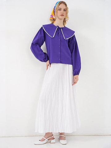 Bigdart Bluse in Lila