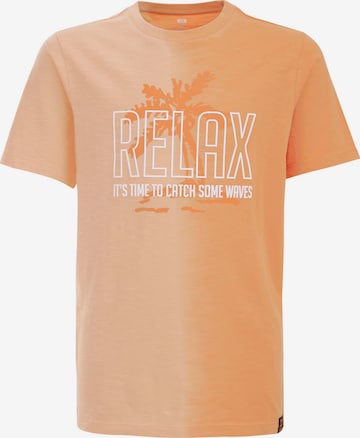 WE Fashion - Camiseta en naranja: frente