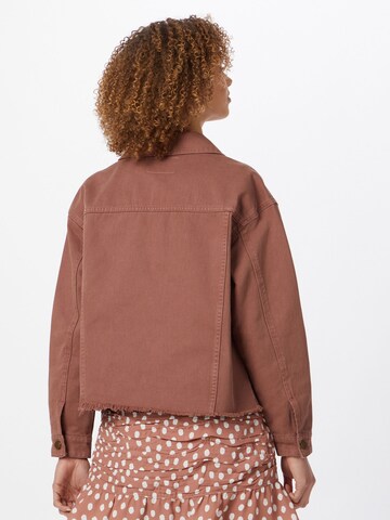 ABOUT YOU Between-Season Jacket 'Robin' in Brown