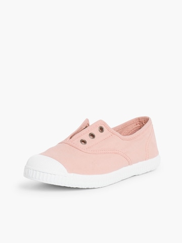 Baskets Pisamonas en rose : devant