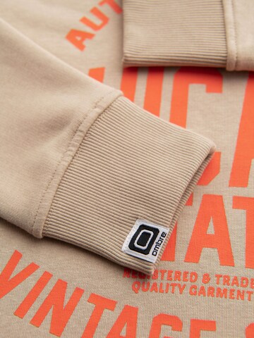 Ombre Sweatshirt in Beige