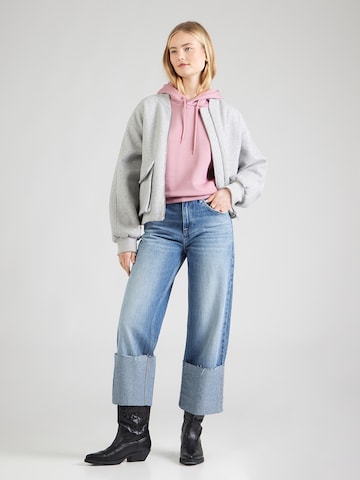 Bluză de molton de la G-STAR pe roz