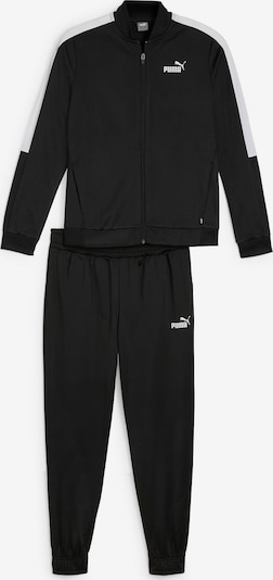 PUMA Trainingsanzug in schwarz / offwhite, Produktansicht