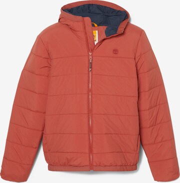 Veste mi-saison TIMBERLAND en rouge : devant