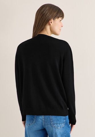 CECIL Strickjacke in Schwarz