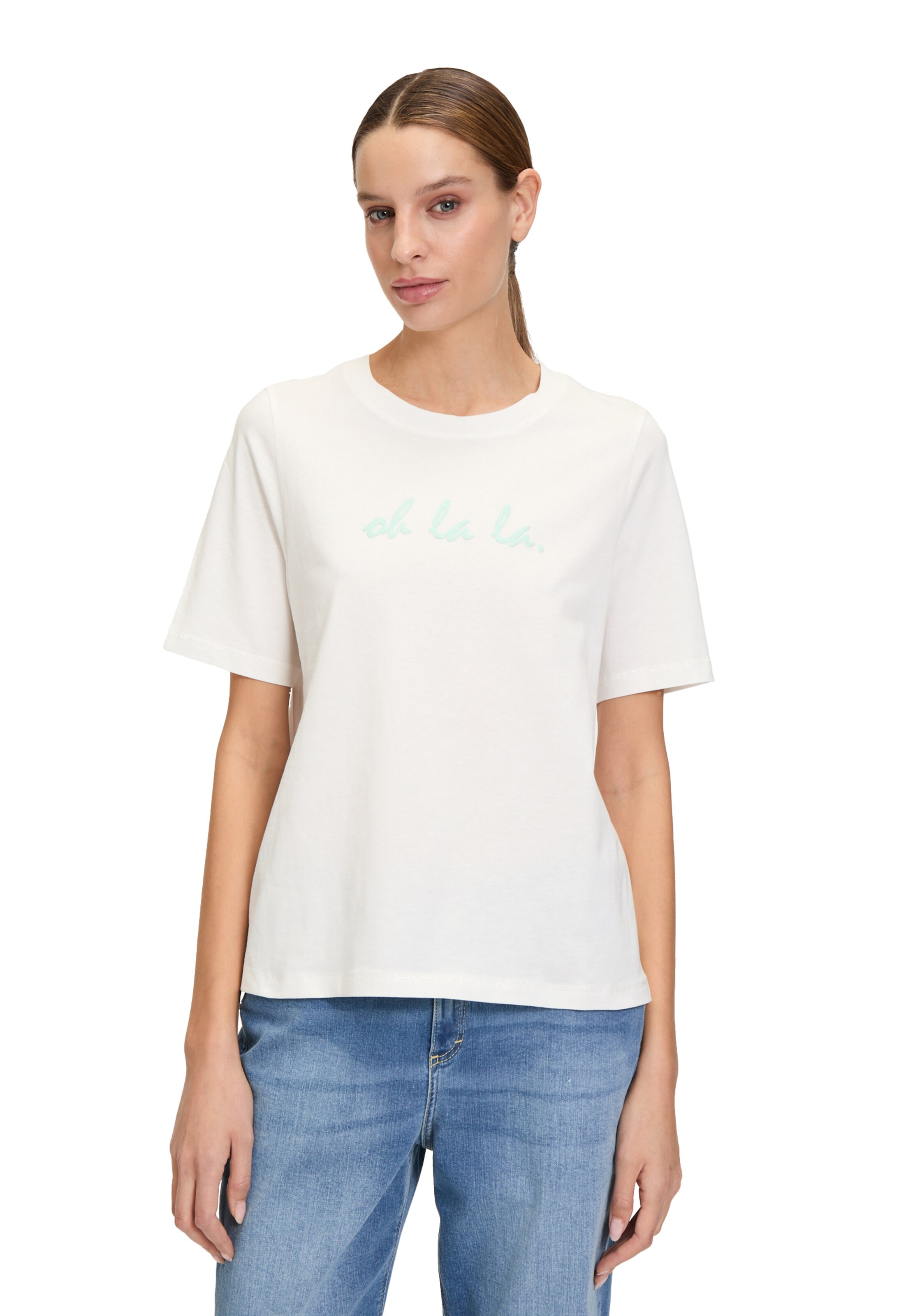 Tricou de la Cartoon pe alb: față