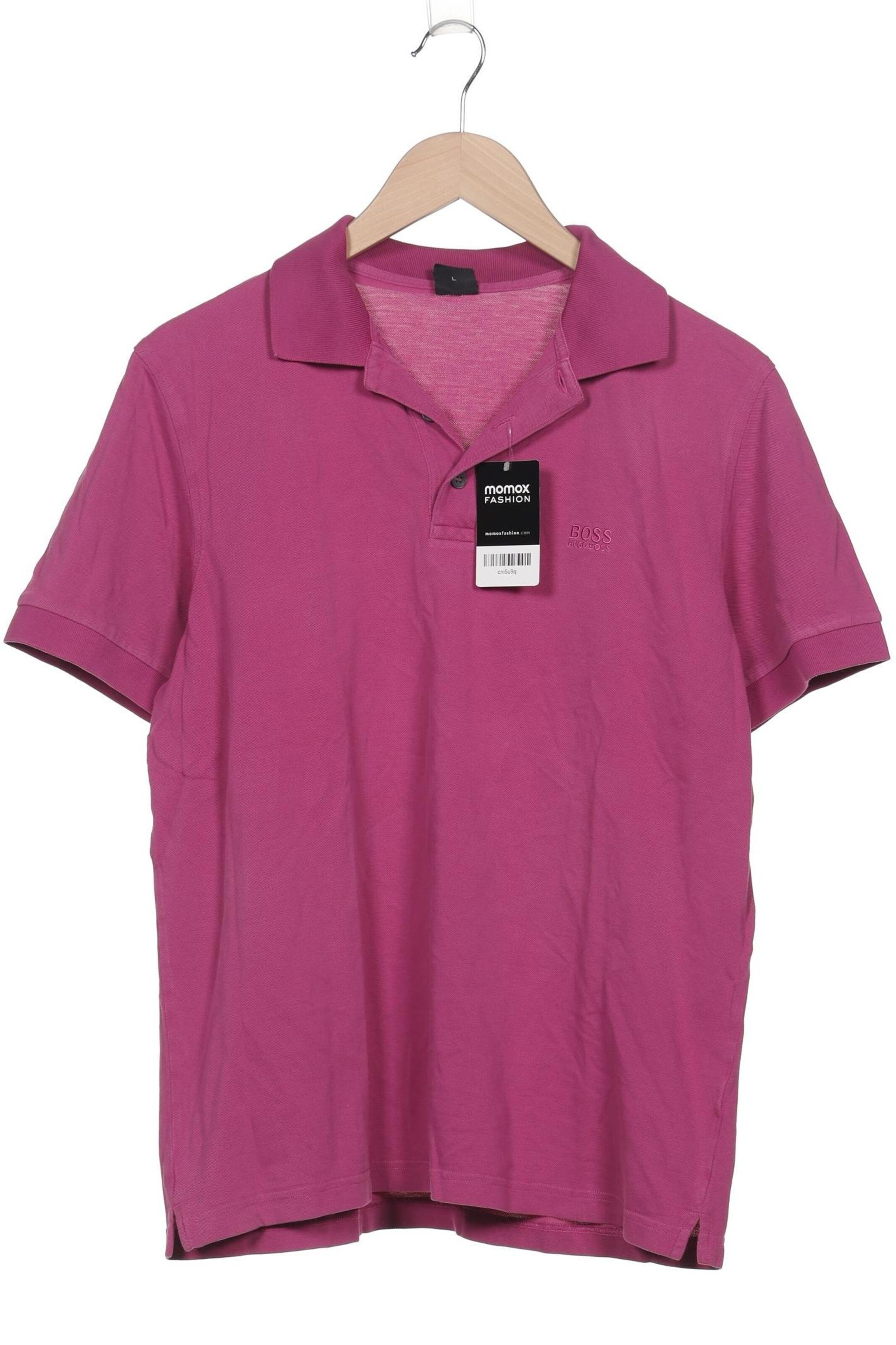 BOSS Black Poloshirt in L in pink, Produktansicht