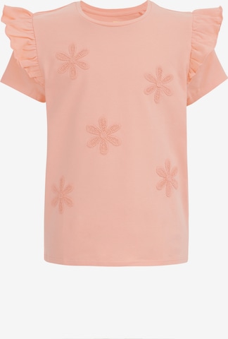 WE Fashion - Camiseta en naranja: frente