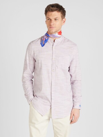 SCOTCH & SODA Regular fit Button Up Shirt in Purple: front