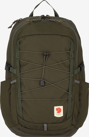 Zaino di Fjällräven in verde: frontale