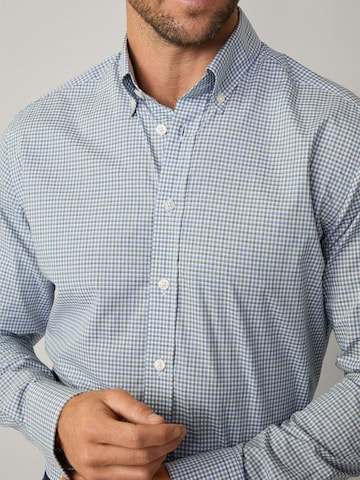 Hackett London Slim Fit Hemd in Grün