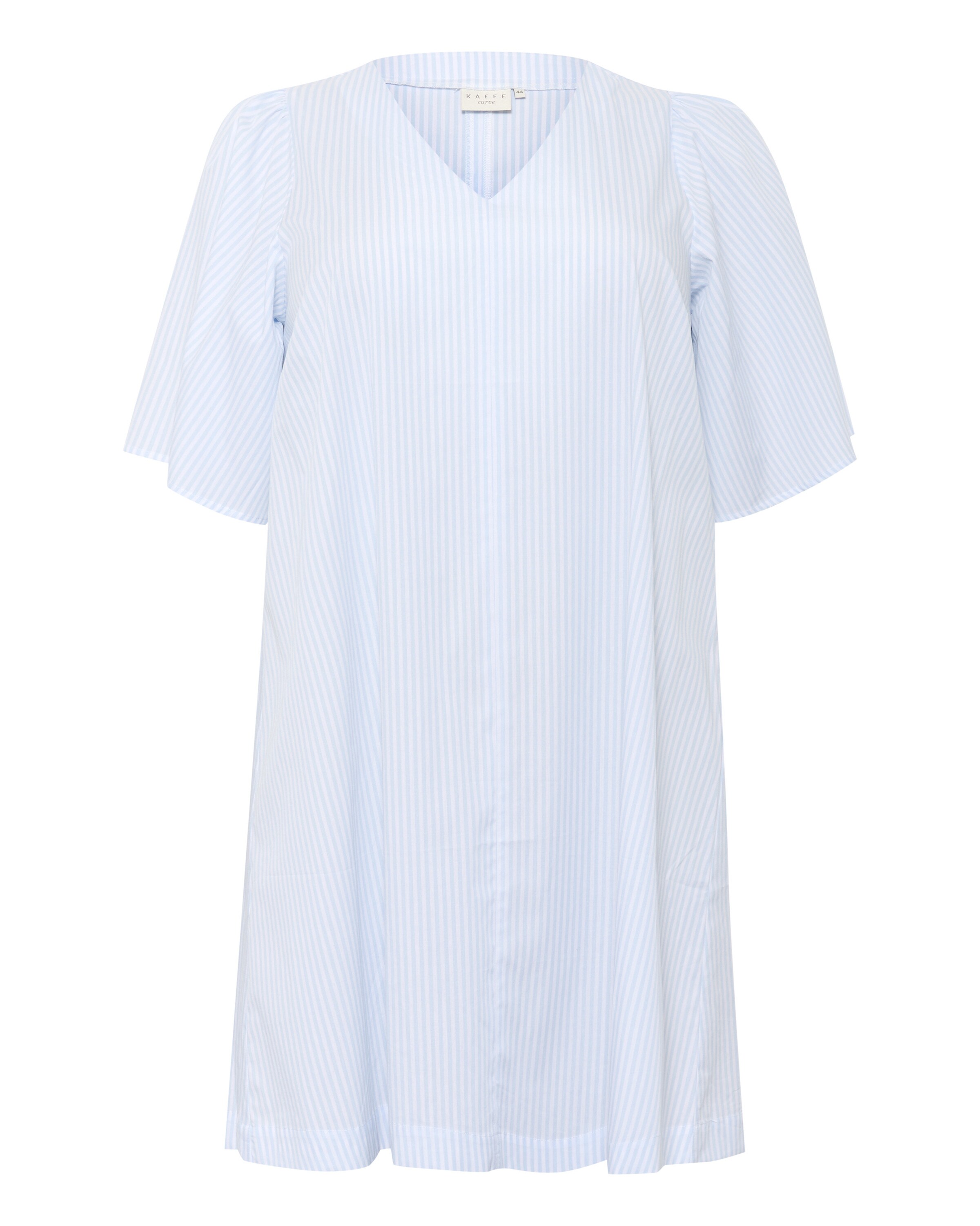 Robe 'Bethi' KAFFE CURVE en bleu : devant