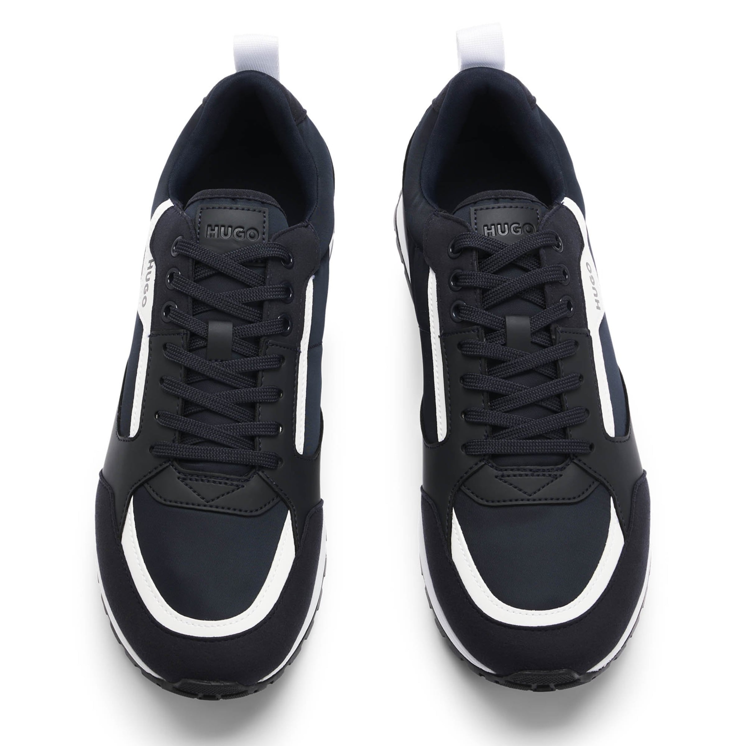 HUGO Platform trainers 'Icelin' in Blue