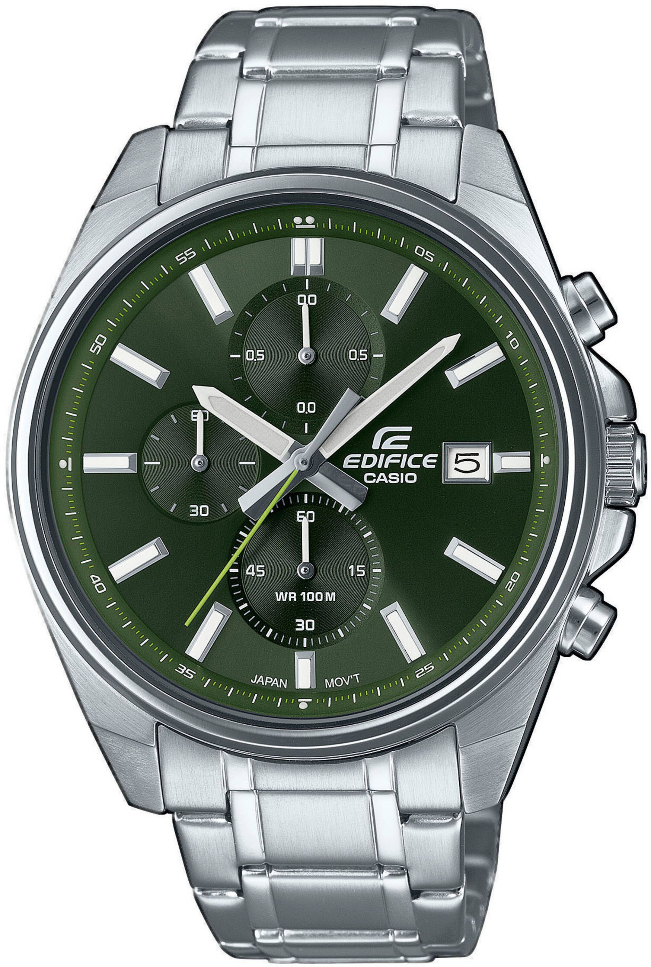 CASIO Uhr 'Edifice' in Silber: Vorderseite
