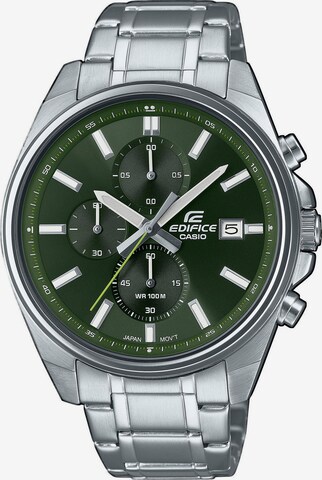 CASIO Analog Watch 'Edifice' in Silver: front