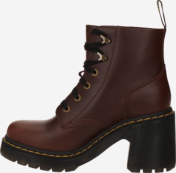 Dr. Martens Lace-up bootie 'Jesy' in Brown