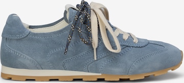 Baskets basses Marc O'Polo en bleu : devant
